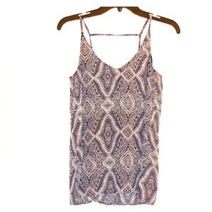 Paisley tank top